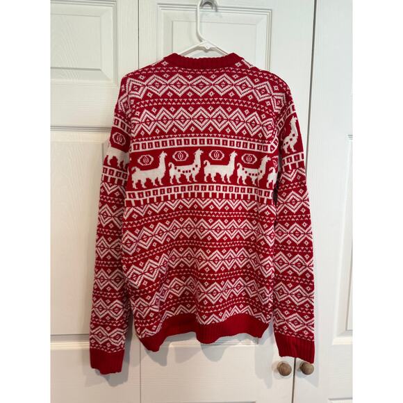 NEW Blizzard Bay Men's Ugly Christmas Holiday Party Knit Sweater Llama- Med - Picture 6 of 6